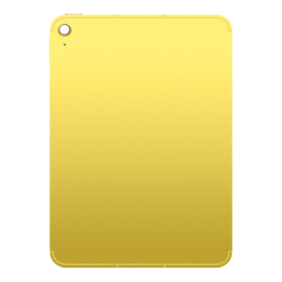 For iPad 10th Gen 10.9 2022 4G Version Battery Back Cover (Yellow)