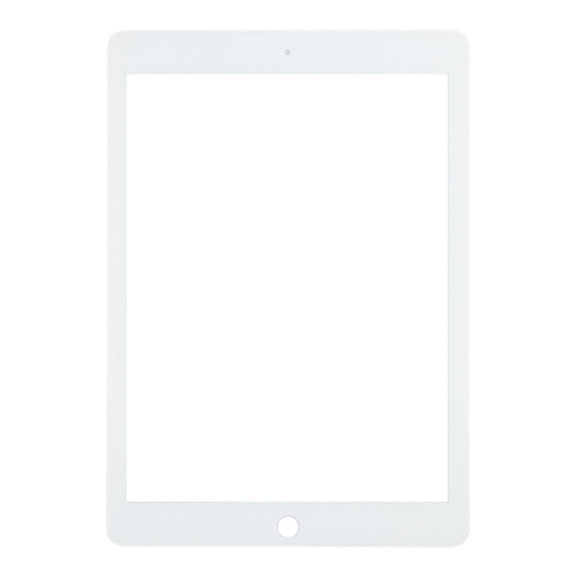 For iPad 9.7 Front Screen Outer Glass Lens with OCA Optically Clear Adhesive (White)