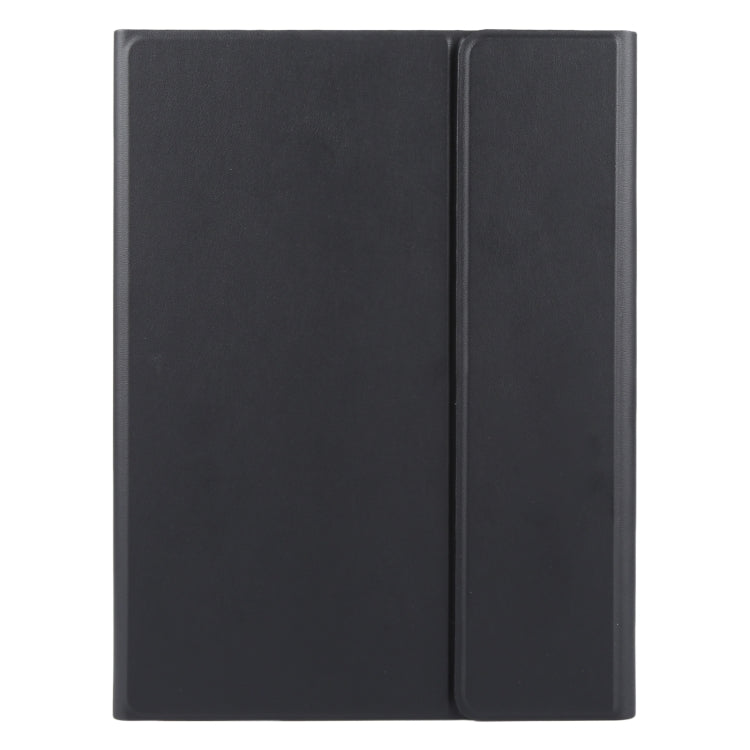 For iPad Pro 9.7 / 9.7 inch 2017 / 9.7 2018 / Air / Air 2 IP071 Separable ABS Smart Bluetooth Keyboard + Litchi Texture Horizontal Flip Leather Tablet Case (Black)