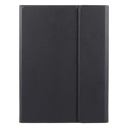 For iPad Pro 9.7 / 9.7 inch 2017 / 9.7 2018 / Air / Air 2 IP071 Separable ABS Smart Bluetooth Keyboard + Litchi Texture Horizontal Flip Leather Tablet Case (Black)