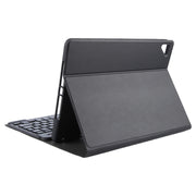For iPad Pro 9.7 / 9.7 inch 2017 / 9.7 2018 / Air / Air 2 IP071 Separable ABS Smart Bluetooth Keyboard + Litchi Texture Horizontal Flip Leather Tablet Case (Black)