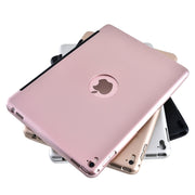 For iPad Pro 9.7 inch / iPAD Air 2 Horizontal Flip Tablet Case + Bluetooth Keyboard(Gold)