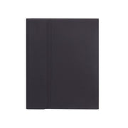 X-11B Skin Plain Texture Detachable Bluetooth Keyboard Tablet Case for iPad Pro 11 inch 2020 / 2018, with Pen Slot (Black)