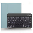 X-11B Skin Plain Texture Detachable Bluetooth Keyboard Tablet Case for iPad Pro 11 inch 2020 / 2018, with Pen Slot (Green) - For iPad Pro by PMC TechLife | Online Shopping South Africa | PMC TechLife | Buy Now Pay Later Mobicred