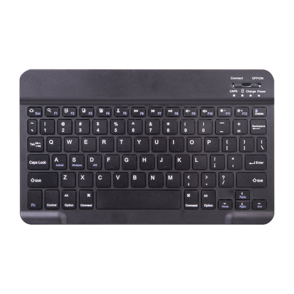 X-11B Skin Plain Texture Detachable Bluetooth Keyboard Tablet Case for iPad Pro 11 inch 2020 / 2018, with Pen Slot (Blue)
