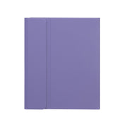 X-11BS Skin Plain Texture Detachable Bluetooth Keyboard Tablet Case for iPad Pro 11 inch 2020 / 2018, with Pen Slot & Backlight (Light Purple)