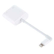 NK-1035 Ethernet Port + 8 Pin Female to 8 Pin Elbow Male Function Adapter(White)