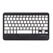 Z098B Pen Slot Bluetooth Keyboard Leather Tablet Case For iPad Air 2022/2020 (Black)