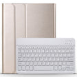 Detachable Bluetooth Keyboard + Brushed Texture Horizontal Flip Leather Tablet Case with Holder for iPad Pro 11 inch (2018)(Gold) - For iPad Pro by PMC TechLife | Online Shopping South Africa | PMC TechLife