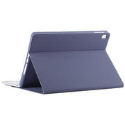 TG11B Detachable Bluetooth White Keyboard + Microfiber Leather Tablet Case for iPad Pro 11 inch (2020), with Pen Slot & Holder (Purple)