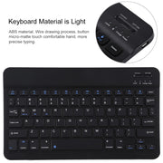 TG11B Detachable Bluetooth Black Keyboard + Microfiber Leather Tablet Case for iPad Pro 11 inch (2020), with Pen Slot & Holder (Orange)