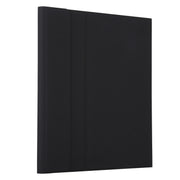 T129 Detachable Bluetooth White Keyboard Microfiber Leather Tablet Case for iPad Pro 12.9 inch (2020), with Holder (Black)