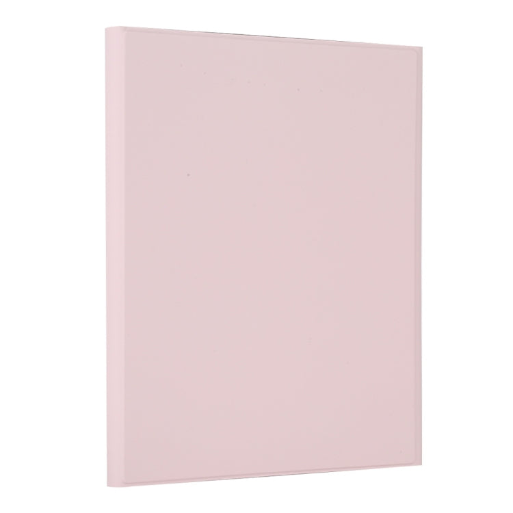 T129 Detachable Bluetooth Black Keyboard Microfiber Leather Tablet Case for iPad Pro 12.9 inch (2020), with Holder (Pink)