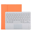 TG11BC Detachable Bluetooth White Keyboard Microfiber Leather Tablet Case for iPad Pro 11 inch (2020), with Touchpad & Pen Slot & Holder (Orange) - free shipping - PMC TechLife - Order now!