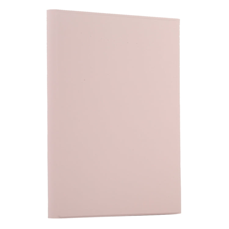 TG11BC Detachable Bluetooth White Keyboard Microfiber Leather Tablet Case for iPad Pro 11 inch (2020), with Touchpad & Pen Slot & Holder (Pink)