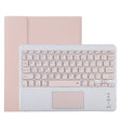 TG11BC Detachable Bluetooth Pink Keyboard Microfiber Leather Tablet Case for iPad Pro 11 inch (2020), with Touchpad & Pen Slot & Holder (Pink) - For iPad Pro by PMC TechLife | Online Shopping South Africa | PMC TechLife