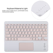 TG11BC Detachable Bluetooth Pink Keyboard Microfiber Leather Tablet Case for iPad Pro 11 inch (2020), with Touchpad & Pen Slot & Holder (Pink)