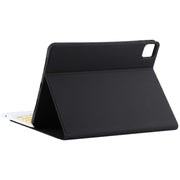 TG11BC Detachable Bluetooth Yellow Keyboard Microfiber Leather Tablet Case for iPad Pro 11 inch (2020), with Touchpad & Pen Slot & Holder (Black)