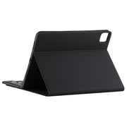 TG11BS Detachable Bluetooth Black Keyboard + Microfiber Leather Tablet Case for iPad Pro 11 inch (2020), with Backlight & Pen Slot & Holder(Black)