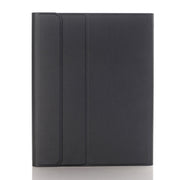 A102B For iPad 10.2 inch 2019 Ultra-thin Detachable Bluetooth Keyboard Leather Tablet Case with Stand & Pen Slot Function (Black)