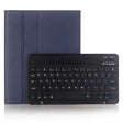 A102B For iPad 10.2 inch 2019 Ultra-thin Detachable Bluetooth Keyboard Leather Tablet Case with Stand & Pen Slot Function (Blue) - free shipping - PMC TechLife - Order now!