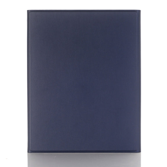 A102B For iPad 10.2 inch 2019 Ultra-thin Detachable Bluetooth Keyboard Leather Tablet Case with Stand & Pen Slot Function (Blue)
