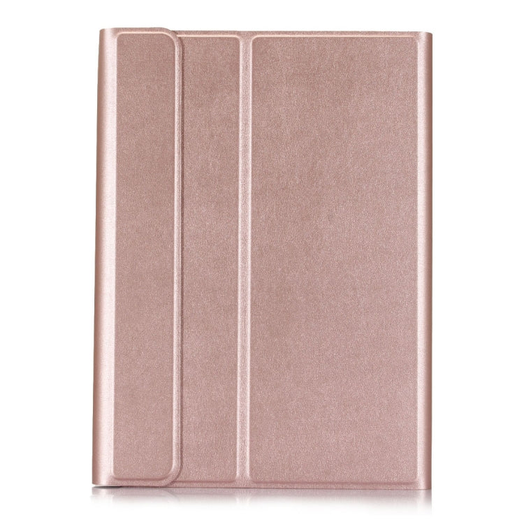 ST 860S For Samsung Galaxy Tab S6 10.5 inch T860 / T865 Detachable Backlight Bluetooth Keyboard Tablet Case with Stand & Pen Slot Function (Rose Gold)