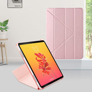 Horizontal Flip Ultra-thin Magnetic PU Leather Case for iPad Air 11 2024 / iPad Pro 11 inch 2018/2020/2021, with  Sleep / Wake-up Function(Rose Gold)