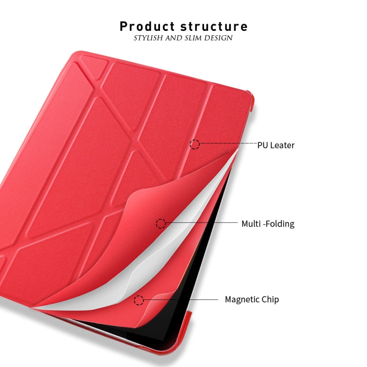 Horizontal Flip Ultra-thin Magnetic PU Leather Case for iPad Air 11 2024 / iPad Pro 11 inch 2018/2020/2021, with  Sleep / Wake-up Function(Rose Gold)