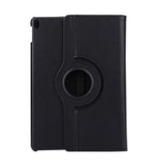 Litchi Texture 360 Degree Spin Multi-function Horizontal Flip Leather Protective Case with Holder for iPad Pro 10.5 inch / iPad Air (2019) (Black)