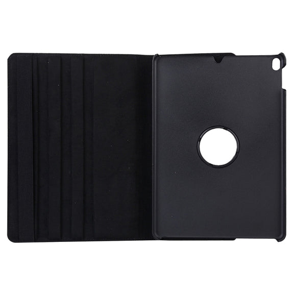 Litchi Texture 360 Degree Spin Multi-function Horizontal Flip Leather Protective Case with Holder for iPad Pro 10.5 inch / iPad Air (2019) (Black)
