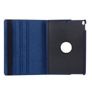 Litchi Texture 360 Degree Spin Multi-function Horizontal Flip Leather Protective Case with Holder for iPad Pro 10.5 inch / iPad Air (2019) (Dark Blue)