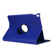 Litchi Texture 360 Degree Spin Multi-function Horizontal Flip Leather Protective Case with Holder for iPad Pro 10.5 inch / iPad Air (2019) (Dark Blue)