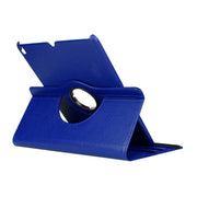 Litchi Texture 360 Degree Spin Multi-function Horizontal Flip Leather Protective Case with Holder for iPad Pro 10.5 inch / iPad Air (2019) (Dark Blue)