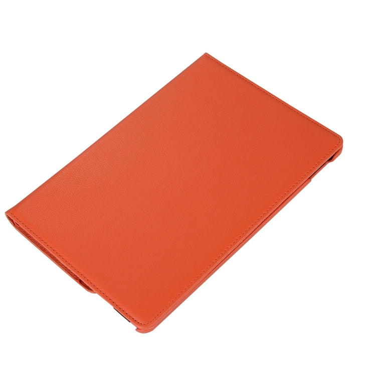 Litchi Texture 360 Degree Spin Multi-function Horizontal Flip Leather Protective Case with Holder for iPad Pro 10.5 inch / iPad Air (2019) (Orange)