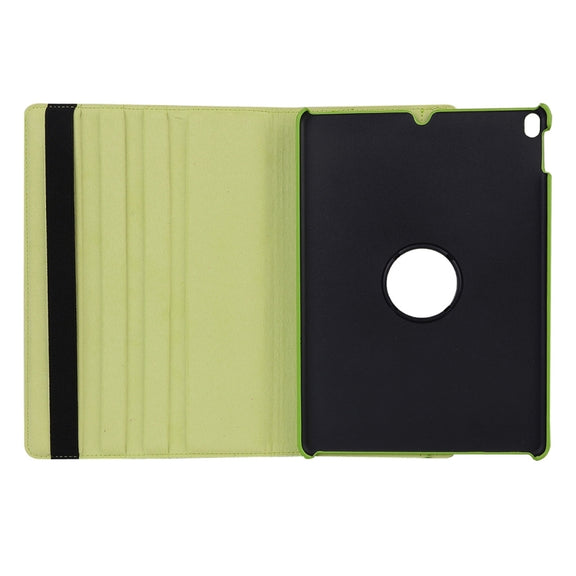 Litchi Texture 360 Degree Spin Multi-function Horizontal Flip Leather Protective Case with Holder for iPad Pro 10.5 inch / iPad Air (2019) (Green)