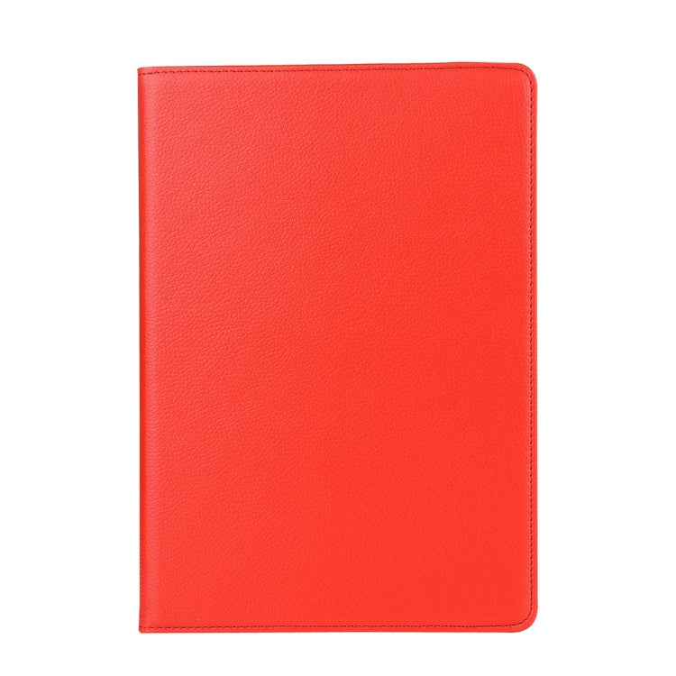 Litchi Texture 360 Degree Spin Multi-function Horizontal Flip Leather Protective Case with Holder for iPad Pro 10.5 inch / iPad Air (2019) (Red)
