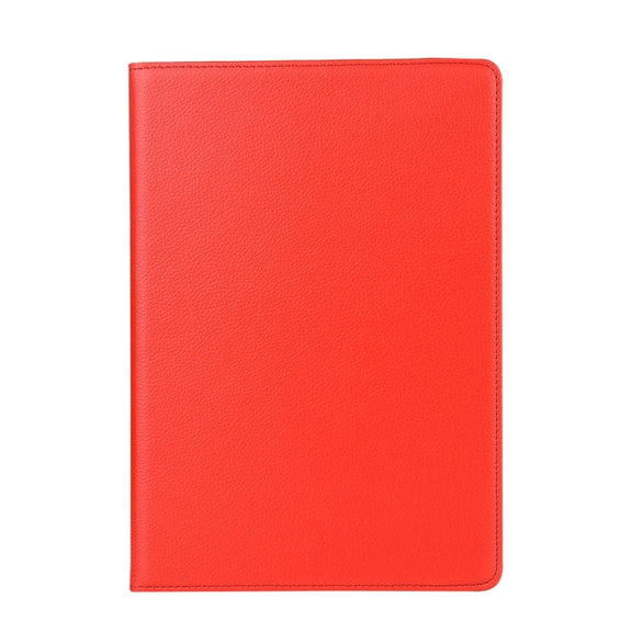 Litchi Texture 360 Degree Spin Multi-function Horizontal Flip Leather Protective Case with Holder for iPad Pro 10.5 inch / iPad Air (2019) (Red)