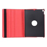 Litchi Texture 360 Degree Spin Multi-function Horizontal Flip Leather Protective Case with Holder for iPad Pro 10.5 inch / iPad Air (2019) (Red)