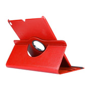 Litchi Texture 360 Degree Spin Multi-function Horizontal Flip Leather Protective Case with Holder for iPad Pro 10.5 inch / iPad Air (2019) (Red)