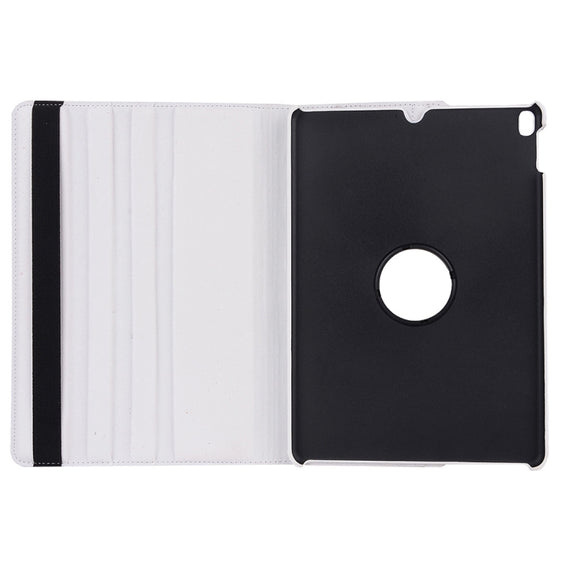 Litchi Texture 360 Degree Spin Multi-function Horizontal Flip Leather Protective Case with Holder for iPad Pro 10.5 inch / iPad Air (2019) (White)