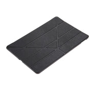 For iPad Pro 10.5 inch Silk Texture Horizontal Deformation Flip Leather Case with 4-folding Holder & Sleep / Wake-up(Black)