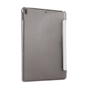 For iPad Pro 10.5 inch Silk Texture Horizontal Deformation Flip Leather Case with 4-folding Holder & Sleep / Wake-up(White)