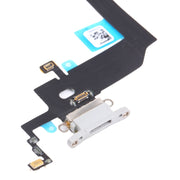 Original Charging Port Flex Cable for iPhone X (White)