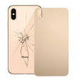 Glass Battery Back Cover for iPhone X(Gold) - Back Cover by PMc TechLife | Online Shopping South Africa | PMc TechLife | Buy Now Pay Later Mobicred