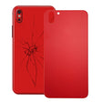 Glass Battery Back Cover for iPhone X(Red) - Back Cover by PMC TechLife | Online Shopping South Africa | PMC TechLife | Buy Now Pay Later Mobicred