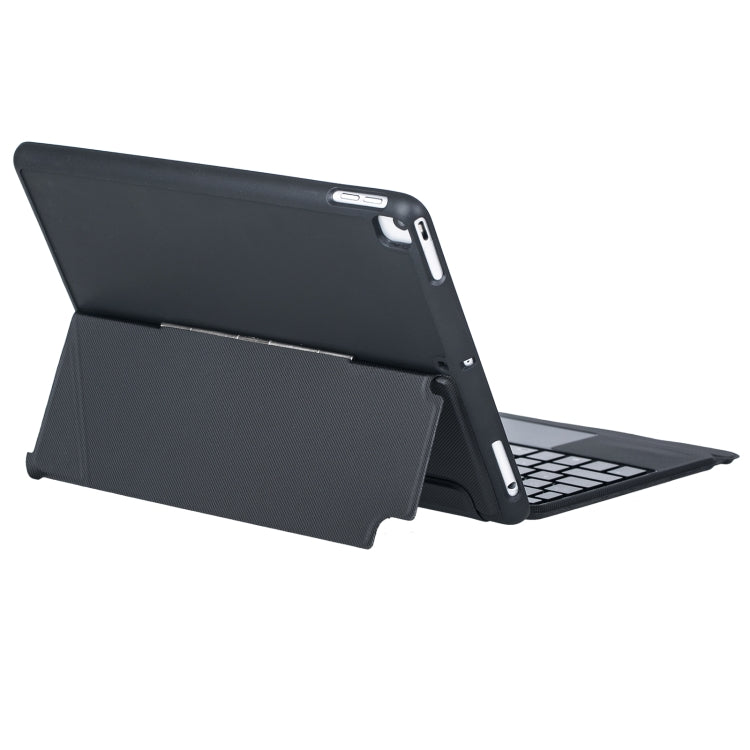 T102-AS For iPad 10.2 2021/2020/2019 / Air 3 10.5/Pro 10.5 Touch Backlight Split Type Bluetooth Keyboard Leather Case