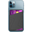 For iPhone 13 Series / iPhone 12 Series Silicone Wallet Pouch Card Case Magsafing Card Holder(Black) - free shipping - PMC TechLife - Order now!