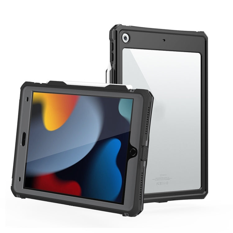 For iPad 10.2 2021 RedPepper Shockproof Water-resistant PC + PET + TPU Tablet Protective Case
