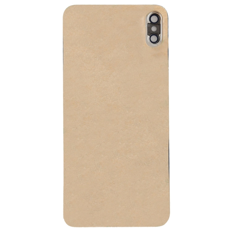 Battery Back Cover with Back Camera Bezel & Lens & Adhesive  for iPhone XS Max(White)